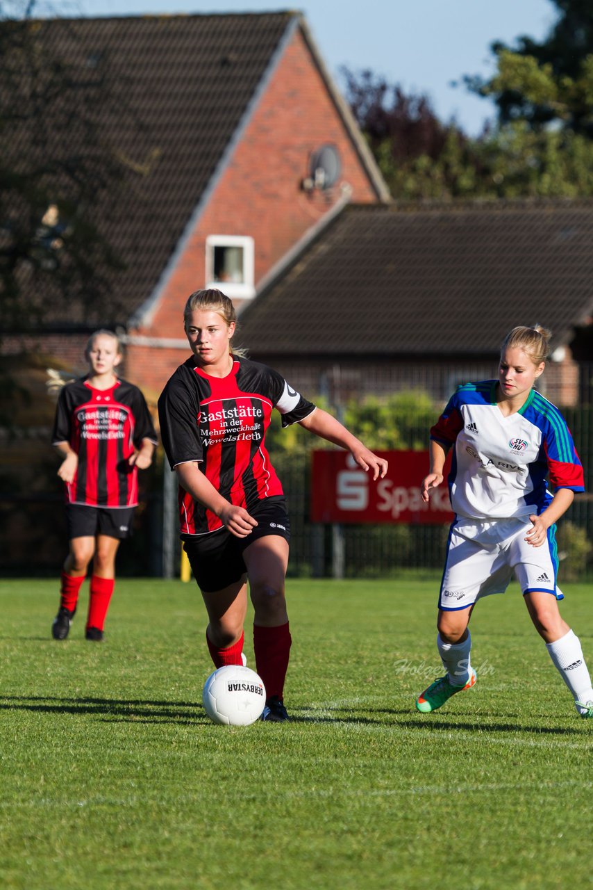 Bild 142 - B-Juniorinnen SG Wilstermarsch - SV Henstedt Ulzburg : Ergebnis: 5:1